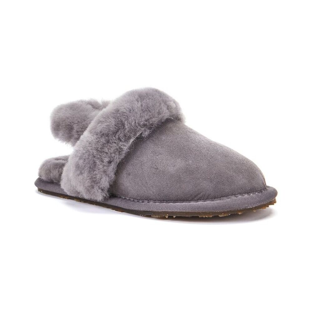 Australia Luxe Collective Sheepskin Slingback Mule, Grey